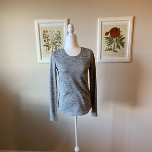 Sweater with open back